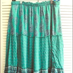 Old Navy Flare Skirt with patterns